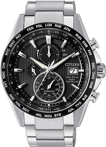 Citizen Armbanduhr, Quarz, Edelstahl, Schwarz, Herren - Bild 1