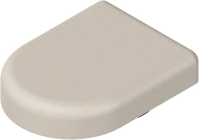 Blum Clip Top Topfabdeckung für Glastürscharnier D-Form aus Kunststoff in Matt Vernickelt Silber - Bild 1