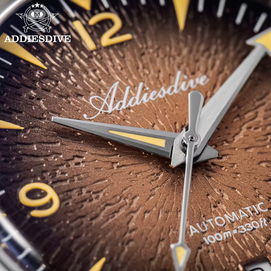 ADDIESDIVE Automatik-Armbanduhr, Edelstahl, Silber, Herren - Bild 5