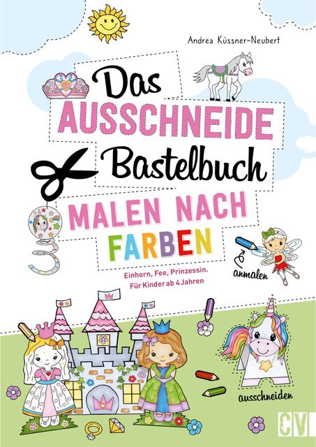 Christophorus Verlag Das Ausschneide-Bastelbuch Malen nach Farben - Bild 1