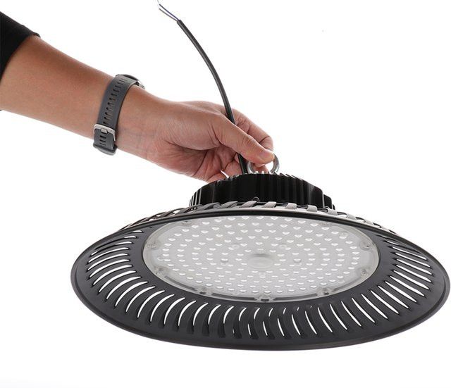 Fdit LED High Bay Light Shop Light für Lagerhallen in Hellgelb mit 14000 Lumen - Bild 1