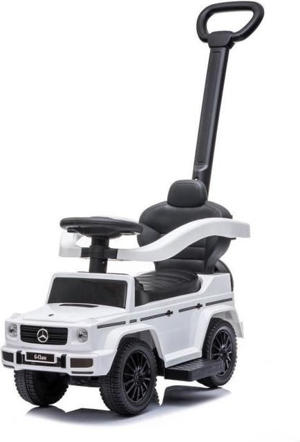 Buddy Toys Mercedes G350d 3-in-1 Kinderfahrzeug in Weiß mit Licht- und Soundeffekten - Bild 1