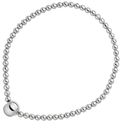 Colfem Armband 925 Sterling Silber, endlos, elastisch, Unisex - Bild 1
