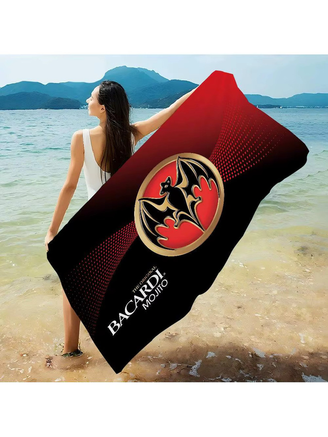 B-Bacardi Mikrofaser-Strandtuch Multicolor für Yoga, Schwimmen und Sport - Bild 7