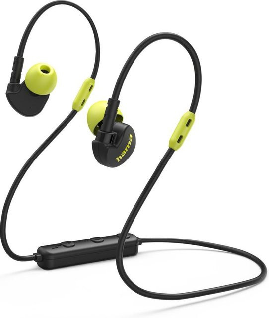 Hama Freedom Athletics III Bluetooth In-Ear Kopfhörer mit Mikrofon in Schwarz - Bild 1