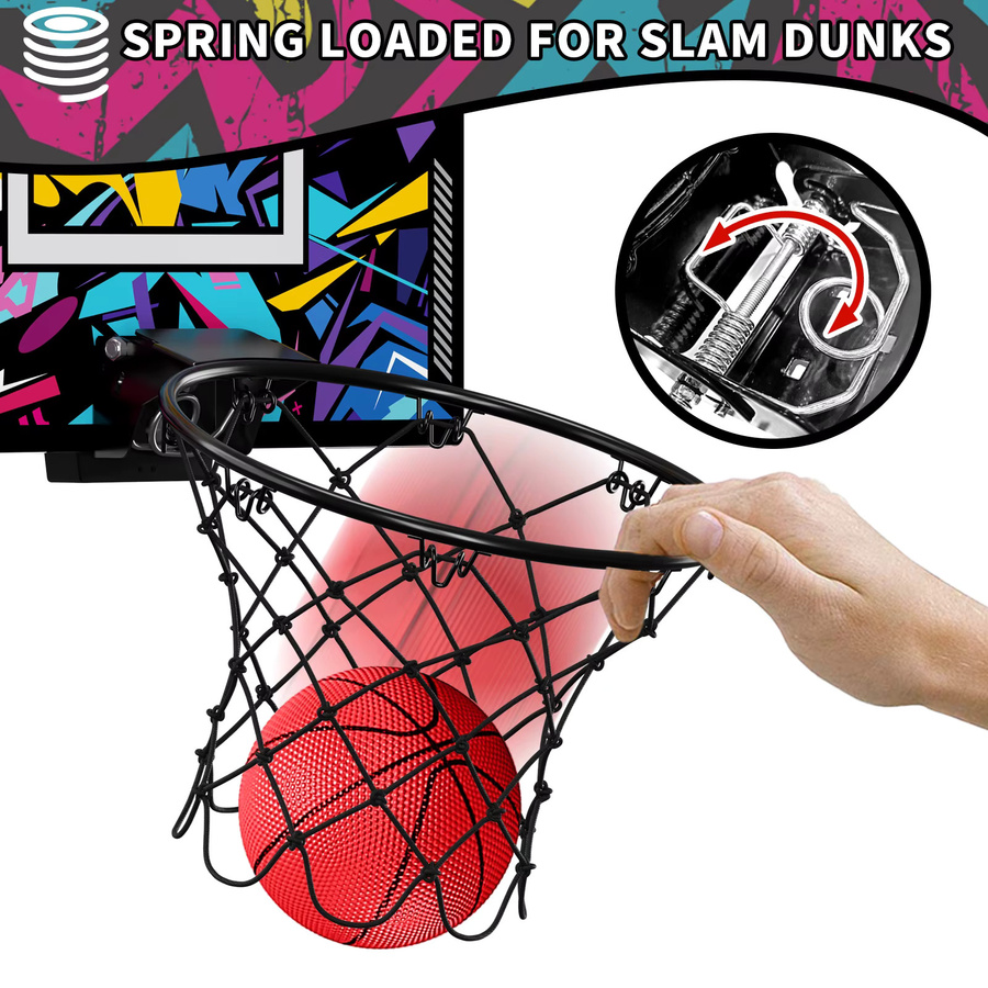 QDRAGON Basketballkorb, Basketball-Spielzeug, ab 3 Jahre - Bild 5