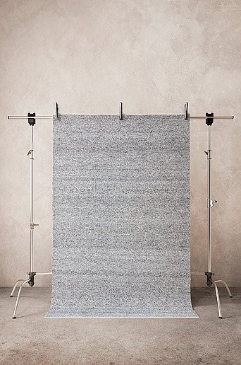 Jotex LA CALA Flachgewebeteppich in Grau, rechteckig und minimalistisch aus Polyester - Bild 1