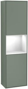 V&B Finion Hochschrank mit Wandbeleuchtung und LED, Lackiert, B/T/H: 41,8 x 15,0 x 151,6 cm - Bild 1