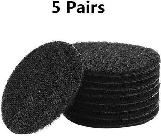 BC-Warm Home Selbstklebende Nylon-Klettband Befestigungselemente mit Hakenpunkten für Bettlaken, Sofamatten und Teppiche, 30 Paar, Breite: 6 cm - Bild 1