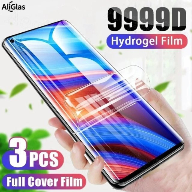 3er-Pack ZMZE Hydrogel Displayschutzfolie für OPPO Reno 11 und Reno 11 Pro, transparent, wasserabweisend - Bild 1