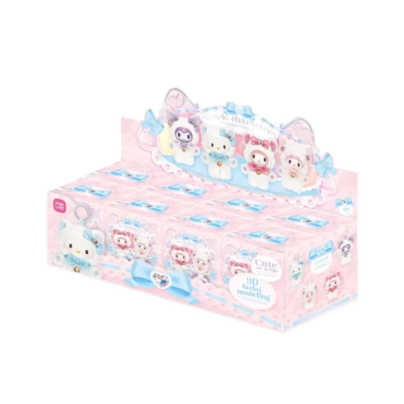 Sanrio Twinkle Meow Meow Group, Spielzeugfiguren, Plüsch Anhänger, Einzelfigur - Bild 2