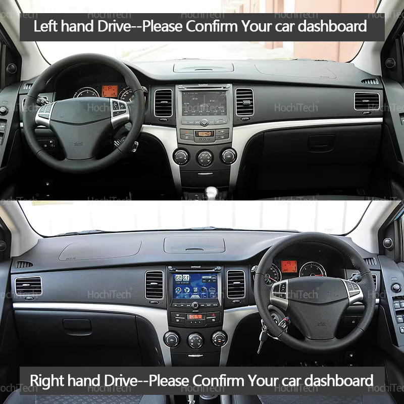 Auto Dashboard Abdeckung Ssangyong Korando 2011 2012 2013 in Schwarz als UV-Schutz Dashmat - Bild 3