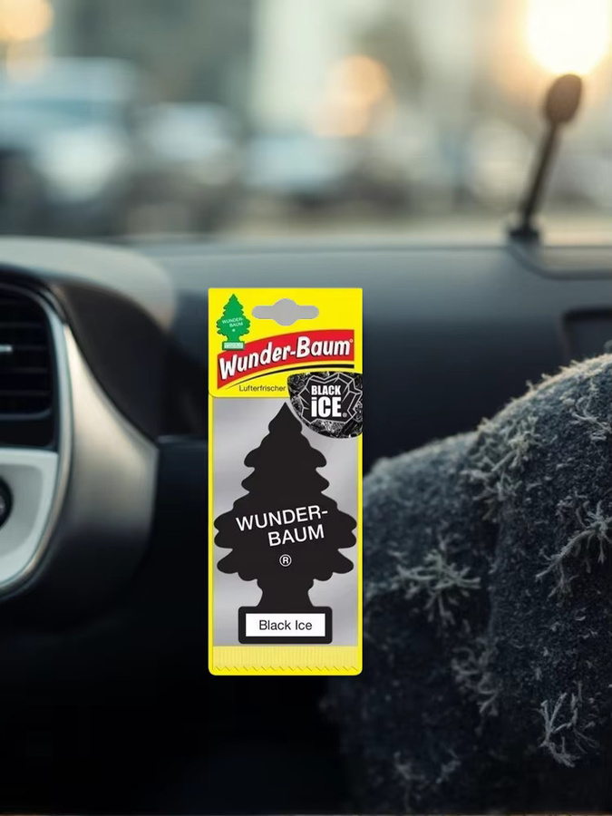 Wunder-Baum Duftbaum Black Ice in Schwarz - Bild 3