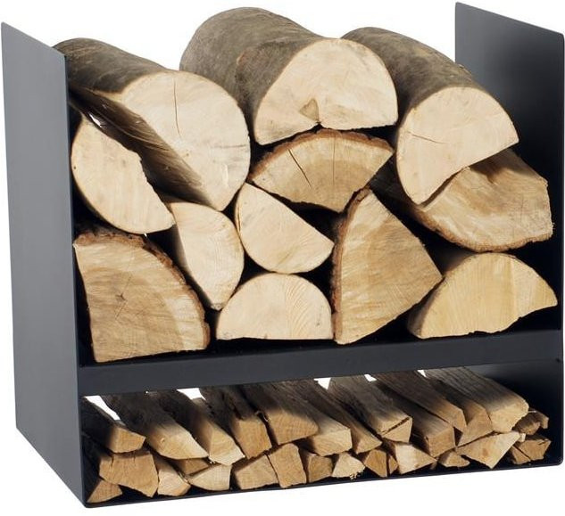 Magnus Holzlager R149 Kaminholzregal aus Stahlprofilen in Schwarz B/T/H: 45 x 40 x 30 cm - Bild 2