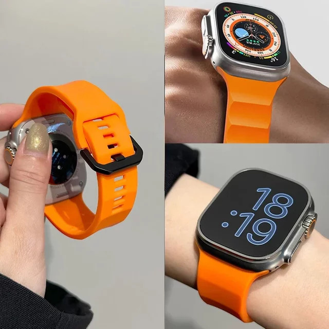 Apple Sport-Silikonarmband, Unisex - Bild 1