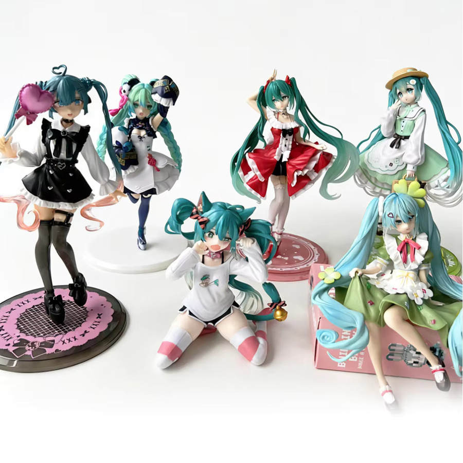 Bandai Hatsune Miku Mädchen, PVC-Modell-Dekoration, Bunt / Mehrfarbig - Bild 4