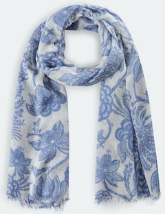 Codello Halstuch Flower Scarf, Modal, Cashmere, Damen, 100x200cm - Bild 1