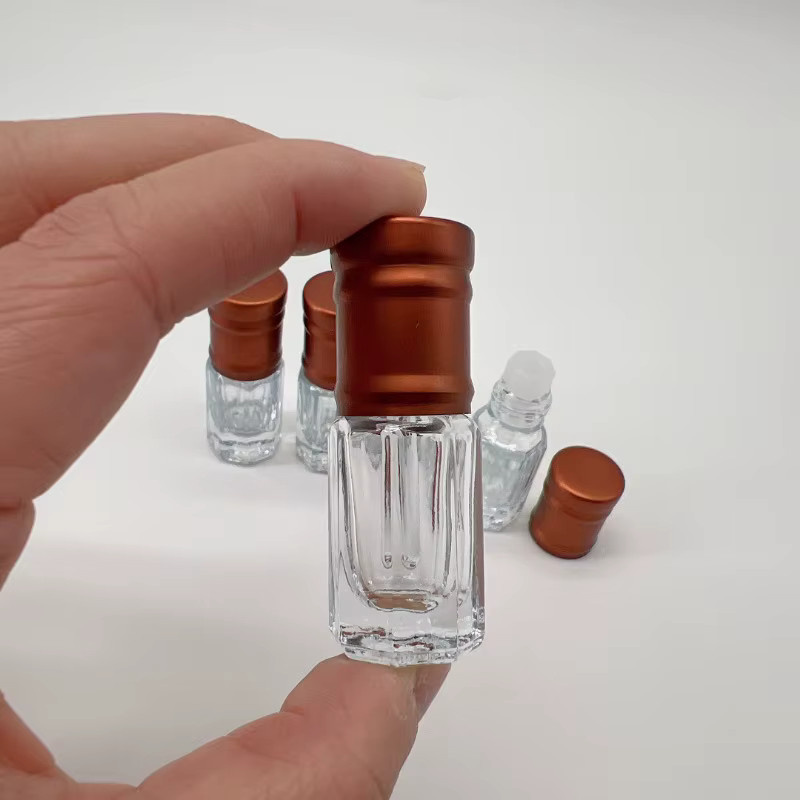 LANYUNER Glas Dropper Stick Flasche für Attar und ätherische Öle, 3 ml, 10 Stück - Bild 2