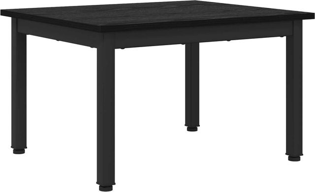 vidaXL Couchtisch modern in Schwarz und Eichen-Optik, rechteckig, B/T/H: 60 x 50 x 36 cm - Bild 1
