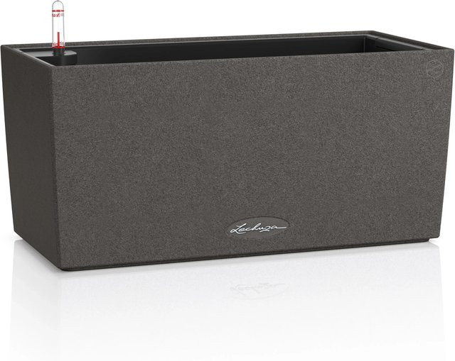 Lechuza Balkonkasten Balconera Stone in Graphit-Schwarz, B: 40 cm, H: 19 cm, T: 19 cm - Bild 1