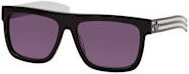 adidas Originals OR 0127 Sonnenbrille, Quadratisch, Vollrand, Unisex, Schwarz, Grau, Kunststoff - Bild 1