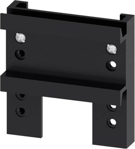 Siemens Sammelschienensystem 8US2, Tragschiene 54 mm für 3-polige Adapter, Schwarz, 10 Stück - Bild 1