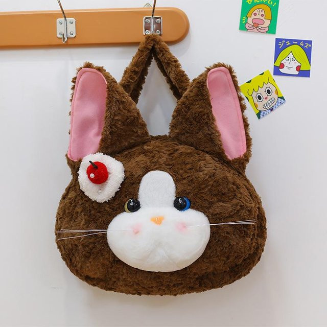 Bai Fen Bai dolls and toys Katze Plüschtier Puppe, Kätzchen Rucksack, 40cm - Bild 1