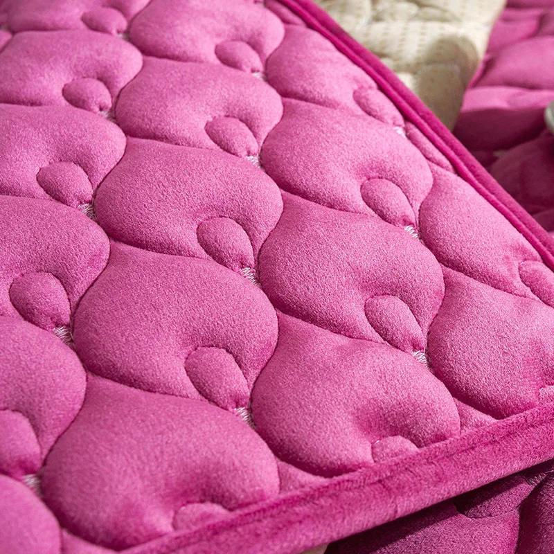 Rutschfeste Kurzplüsch-Sofamatte von Your Warm Home als warme Winter-Sofadecke für dein Wohnzimmer, B/B: 90 x 90 cm - Bild 3