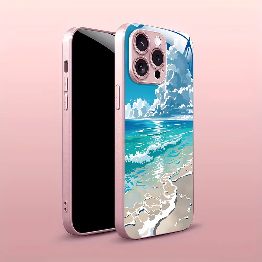 Samsung Handyhülle aus gehärtetem Glas für Galaxy A57 5G A17 A56 A55 A54 A16 A15 A37 A36 A14 A13 A12 A53 A52 A33 A34 in Multicolour - Bild 3