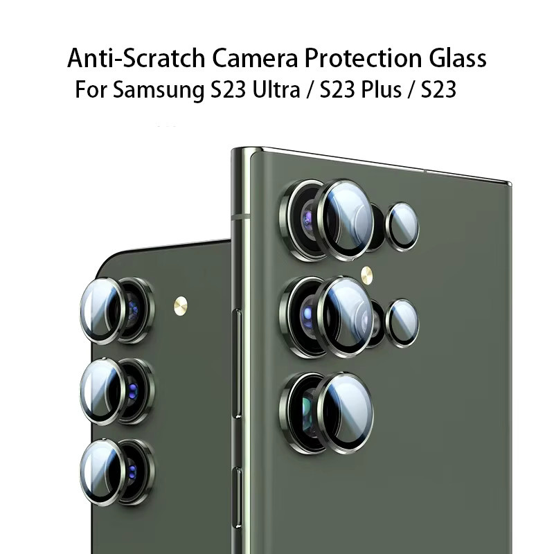 Samsung Displayschutzfolie und Kamera-Schutzset für Galaxy S25 S24 Plus S23 in Schwarz - Bild 2