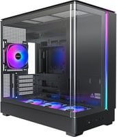 Montech KING 15 PRO Tower-Gehäuse in Schwarz für Micro-ATX - Bild 1