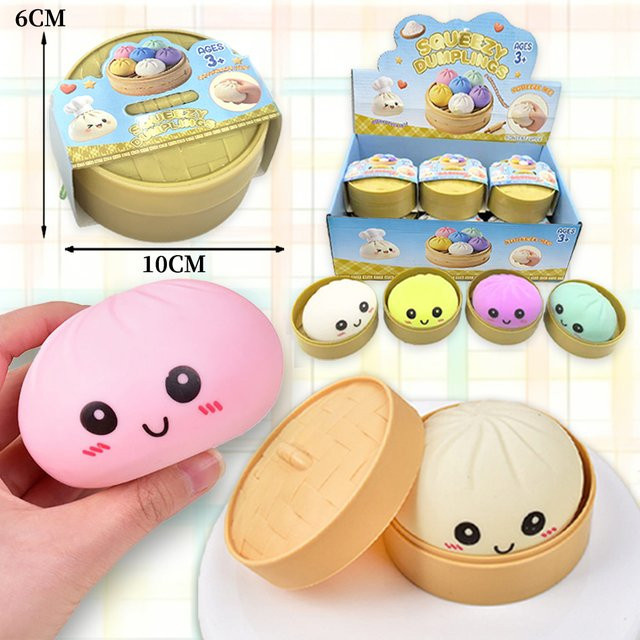 Bandai Dumpling-Squishies, Stressbälle, multicolour - Bild 1
