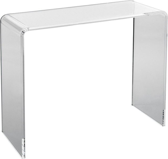 Buying Solutions MB Acryl Konsolentisch in Transparent, Rechteckiger Beistelltisch für Eingangsbereich, Wohnzimmer und Esszimmer - Bild 1