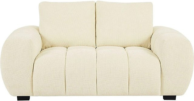 Berenia Sofa in Beige mit Stoffbezug und Armlehnen, Breite: 168 cm - Bild 1