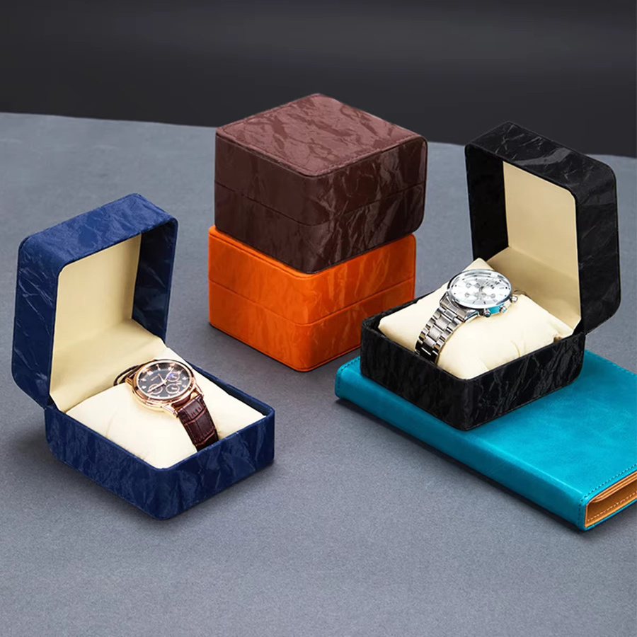 CAOWTAN Uhren-Präsentationsbox, PU-Leder, Unisex - Bild 1