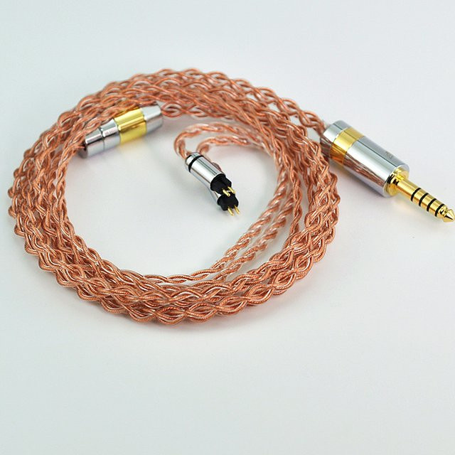 Neotech Upscale Litz Frozen 7N Single Crystal Copper Kopfhörer-Upgrade-Kabel mit MMCX-Stecker und 4,4-mm-Stecker - Bild 1