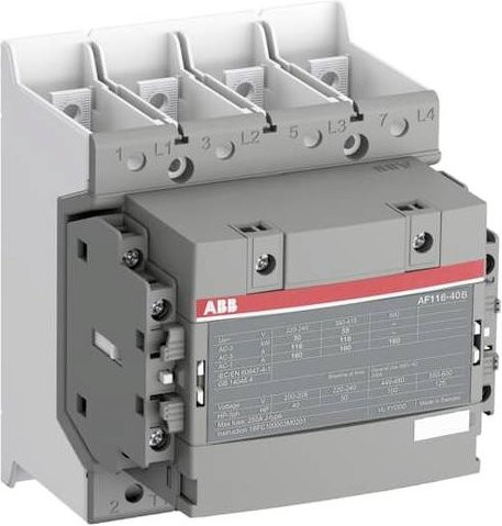 ABB AF116B-40-22-11 Schütz in Grau mit 6 Schließern und 2 Öffnern - Bild 1