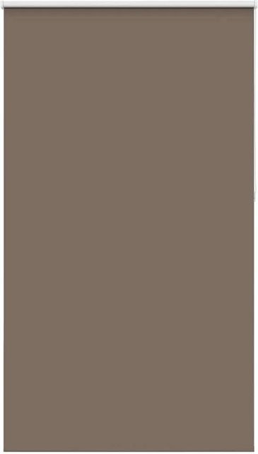 vidaXL Verdunkelungsrollo aus Polyester in Kaffeebraun, B: 120 cm, H: 210 cm - Bild 1