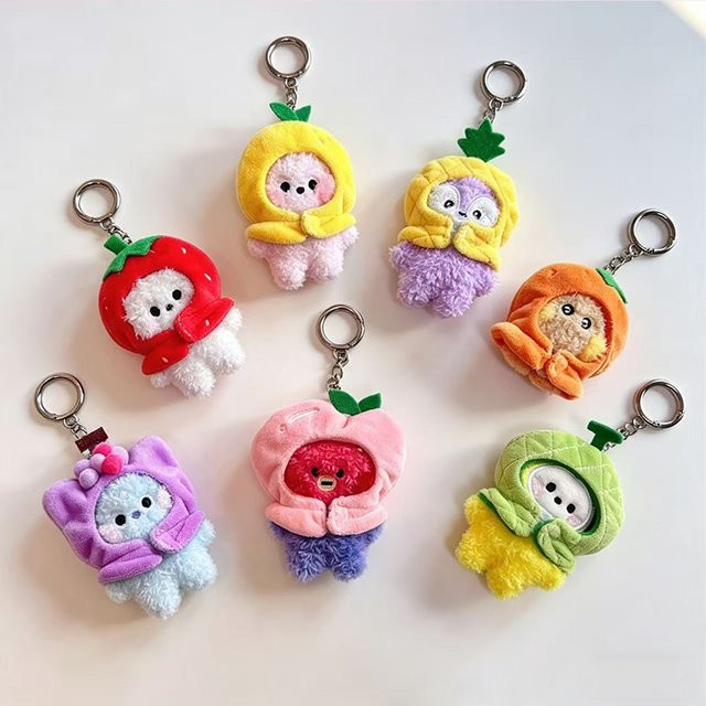 Bandai Chimmy Taschenanhänger, Orange, Plüsch / Textil - Bild 1