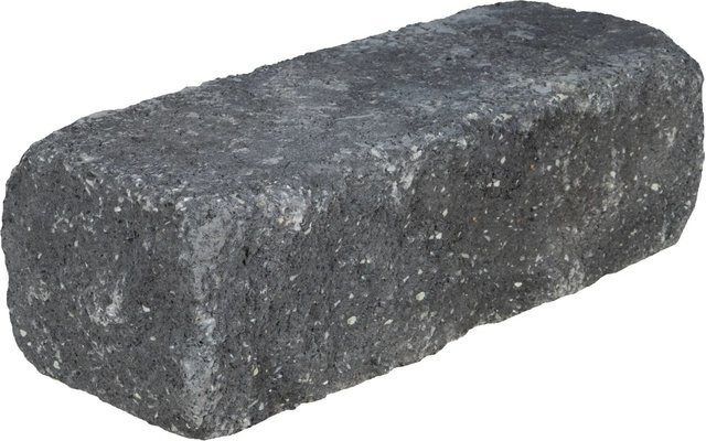 EHL Mauer Anzio-Antik-Light Normalstein in Basalt-Anthrazit, B/T/H: 50 x 18 x 15 cm - Bild 1