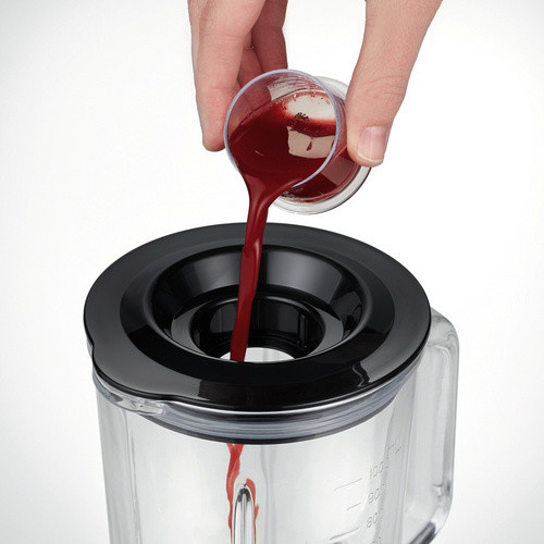 Severin Standmixer SM 3734 in Schwarz und Silber mit 500W Leistung und 1l Fassungsvermögen - Bild 2