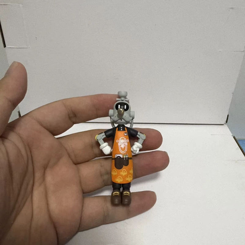 Eis und Feuer Zone Null Peripherie Iyes PVC Figur Bang Tuch Cosplay Desktop Ornament mehrfarbig - Bild 1