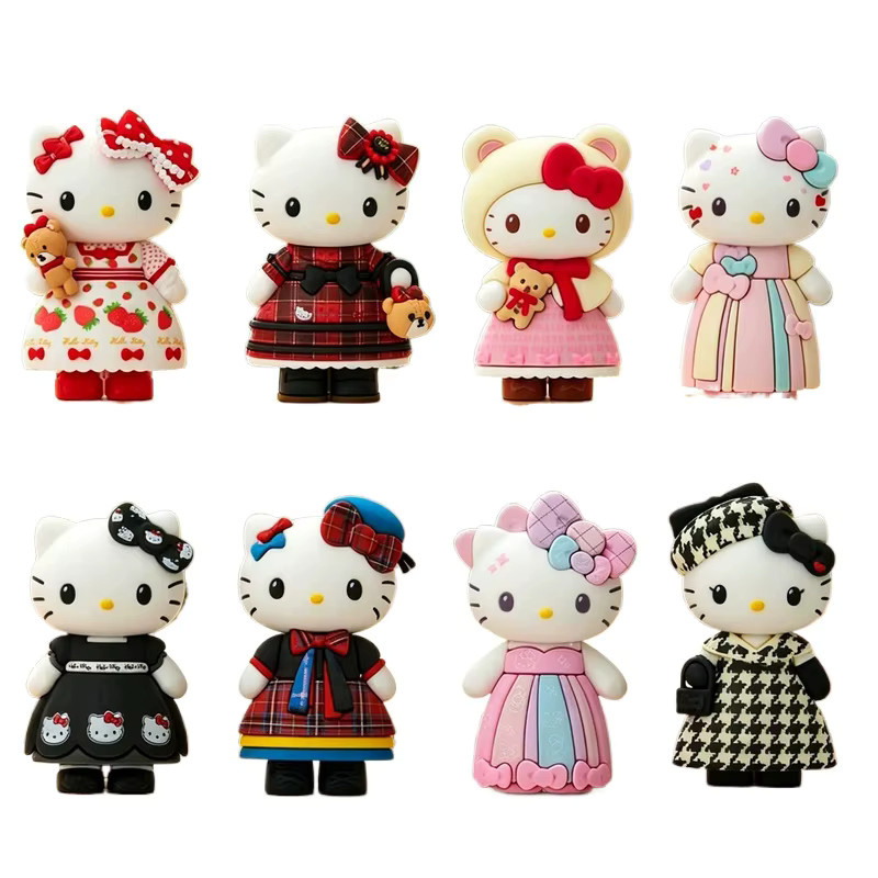 Sanrio Elegante Socialite-Serie Kt Katze, Sammelfigur, Einzelfigur - Bild 6