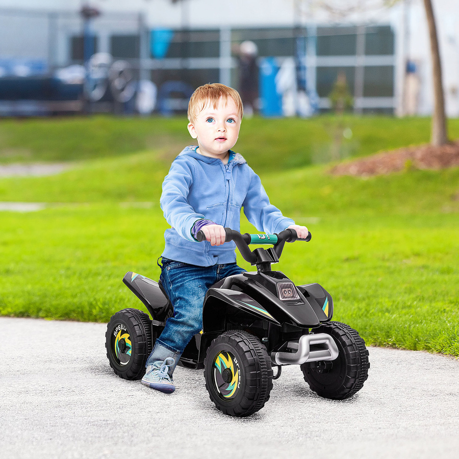 HOMCOM Kinder Quad Elektro 6V, Schwarz, ab 1,5 Jahre - Bild 2