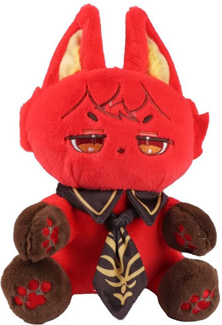 Genshin Impact Neuvillette Miau Plüschtier, Kuscheltierpuppe, 25cm, ab 3 Jahren - Bild 1