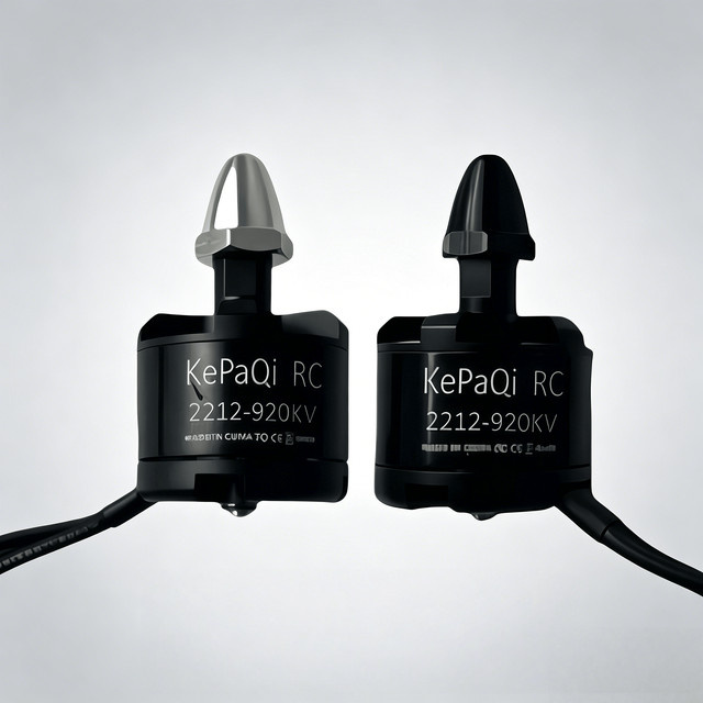 Kepaqi RC 2212-920KV Motor, Schwarz-Silber, Metall - Bild 1