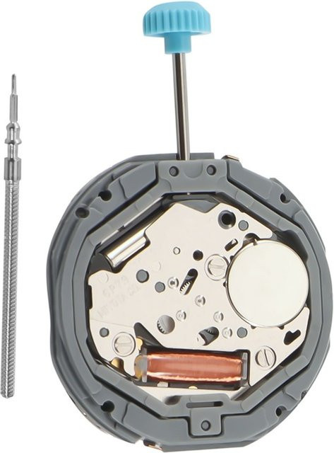 CHIICSMART Uhrenreparaturteil, Quarzuhrwerk, Silber - Bild 1
