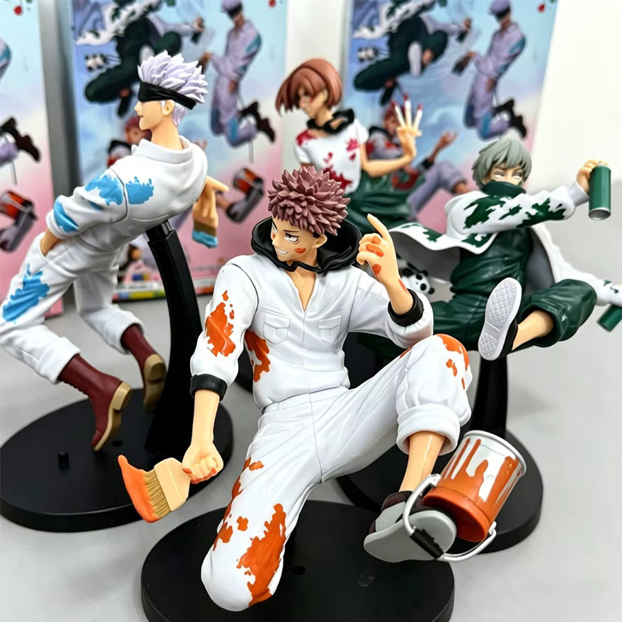 SEGA Jujutsu Kaisen Inumaki Toge Fushiguro Megumi Kugisaki Nobara Panda, Actionfiguren, PVC - Bild 3