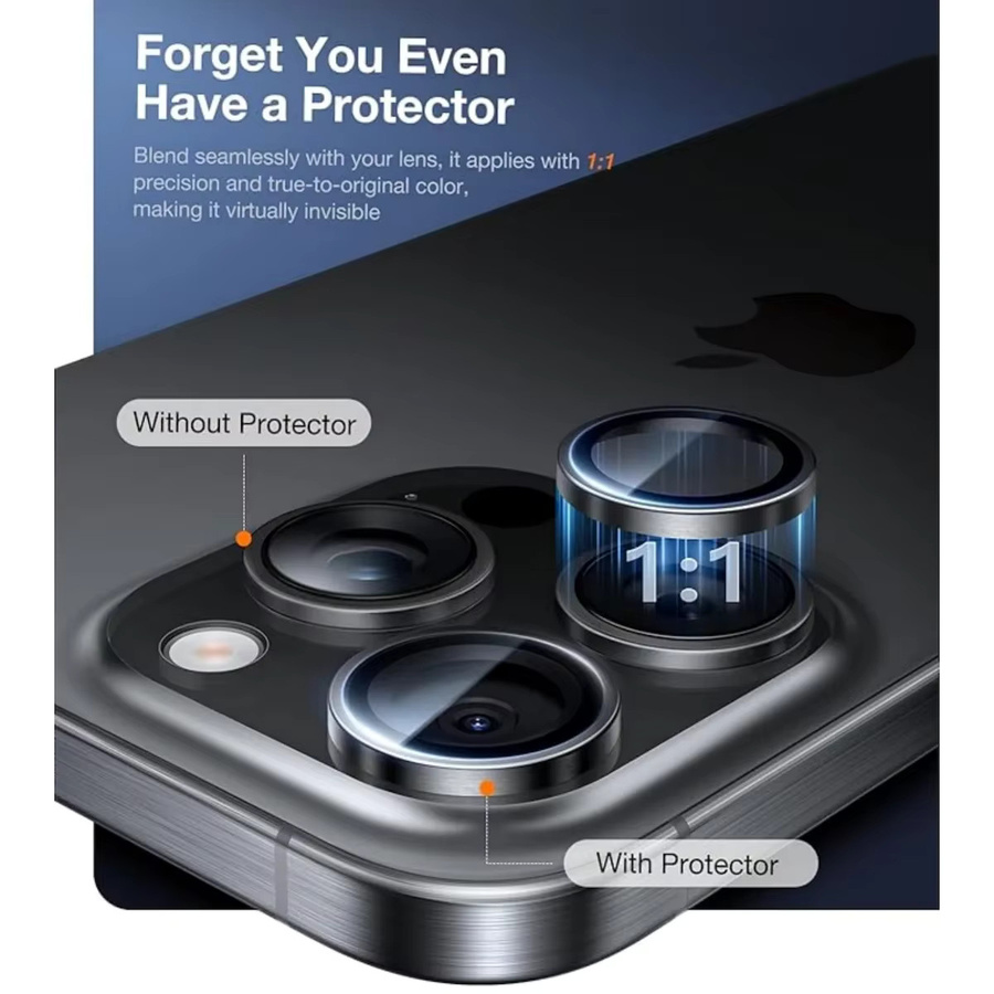 2-3 Stück Anti-Beschlag Schutzfolien aus gehärtetem Glas für iPhone 17 Pro Max in Transparent - Bild 2