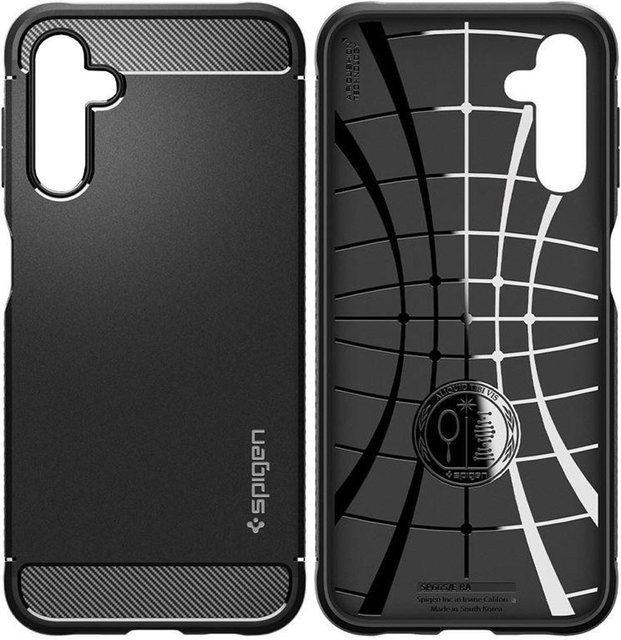 Spigen Rugged Armor Schutzhülle für Samsung Galaxy A14 4G in Schwarz - Bild 1